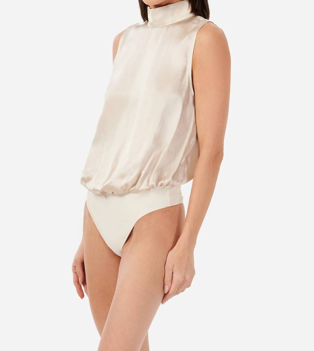 NEW CAMI NYC delancey bodysuit in oat